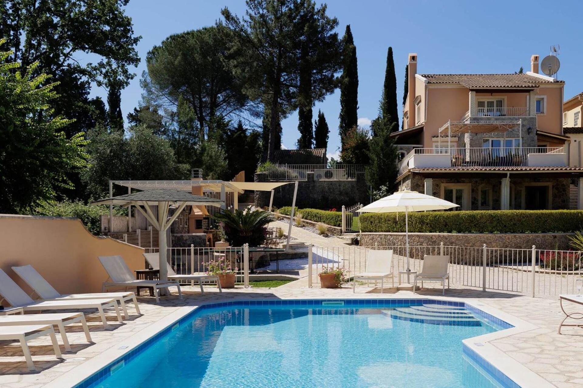 Villa St Nicholas House With Private Heated Pool Dassia  Exterior foto